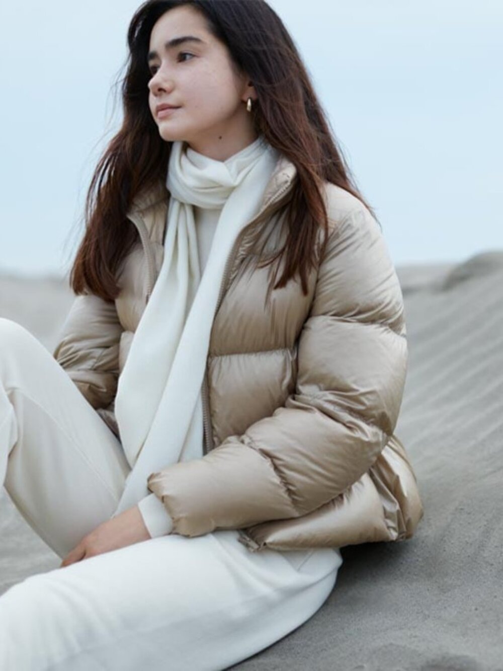 Uniqlo Cropped Ultralight Down Jacket, SZ S